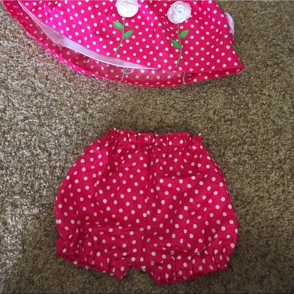 Adorable pink Easter/ Sunday style dress - Picture 4 of 4